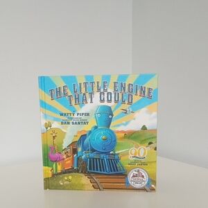 The Little Engine That Could Book - Blue and Orange Cover